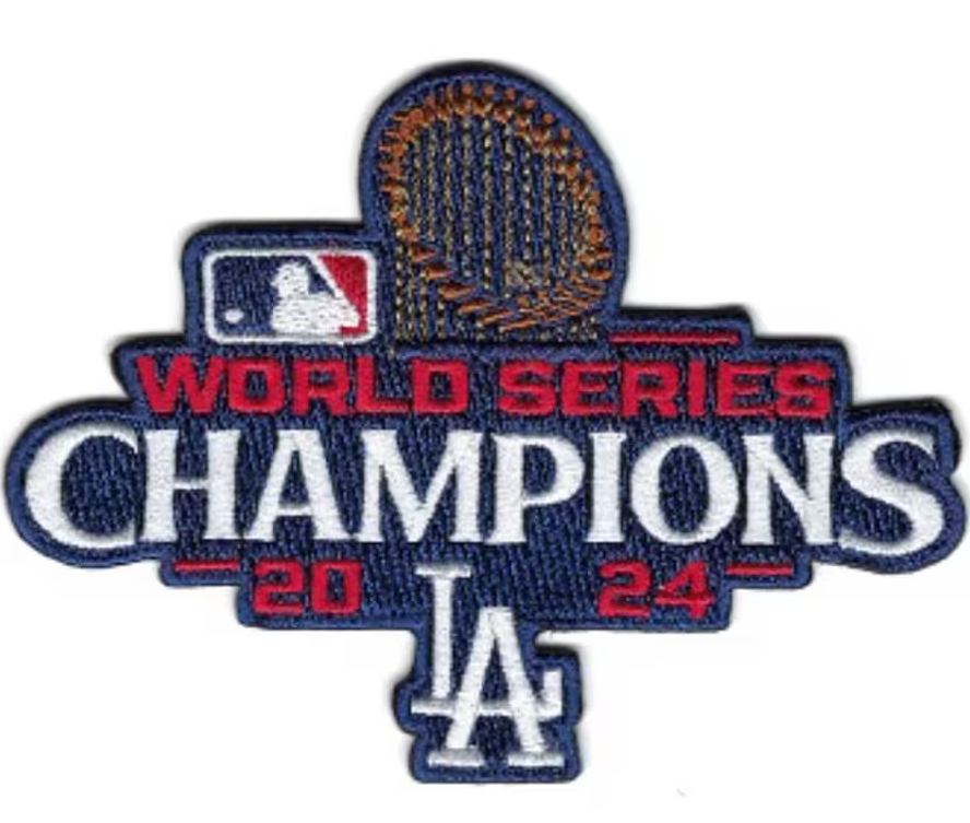 2024 Los Angeles Dodgers World Series Champions patch